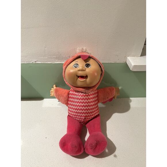 Cabbage Patch Kids Exotic Friends Collectible Cuties 9" #136 Rosalie Flamingo - Picture 1 of 4